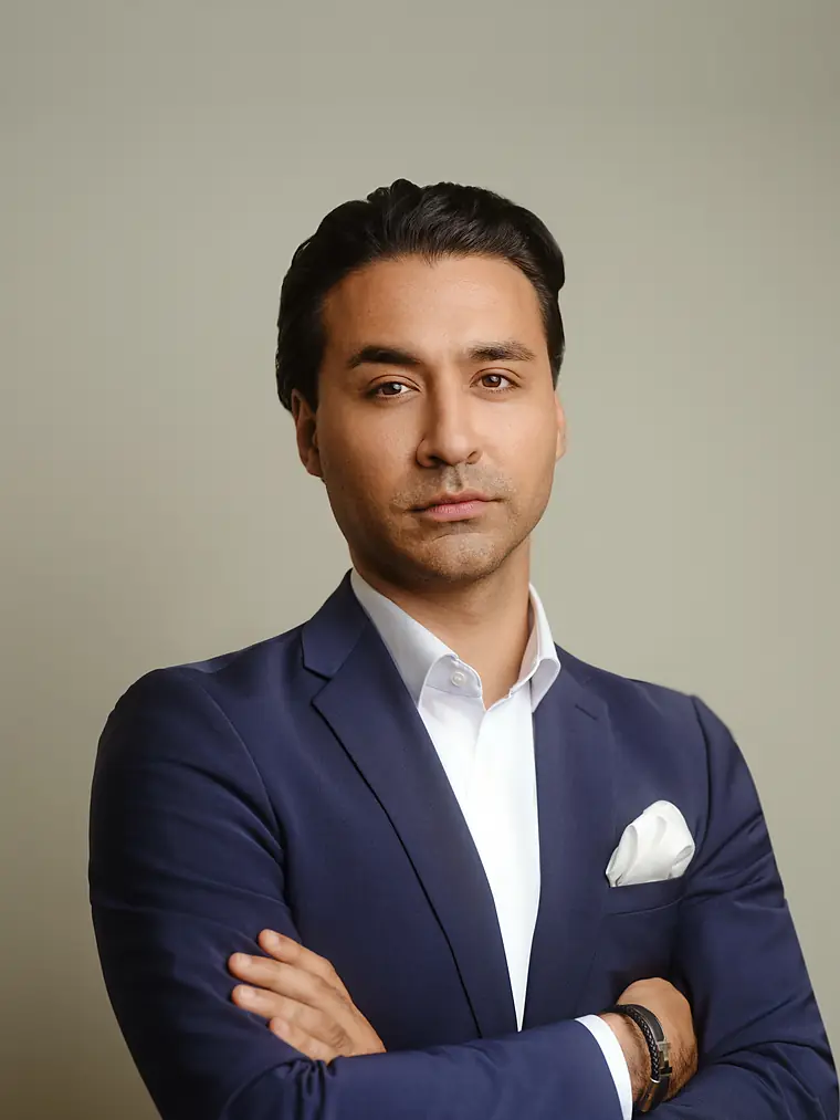 Porträt von Nawid Engelhardt, Inhaber von Schwarzmeier Mobility